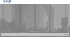 Desktop Screenshot of namilaw.com